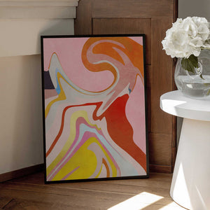 Tablou înramat „Organic Bauhaus Waved2” de Ana Rut Bre