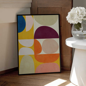Tablou înramat „Vivid Bauhaus2” de Ana Rut Bre