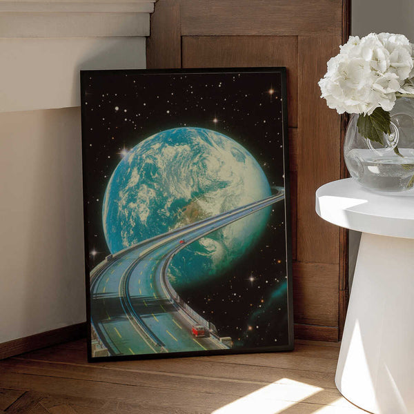 Tablou înramat „Highway Home” de Taudalpoi