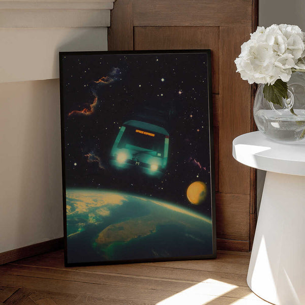 Tablou înramat „The Space Express” de Taudalpoi