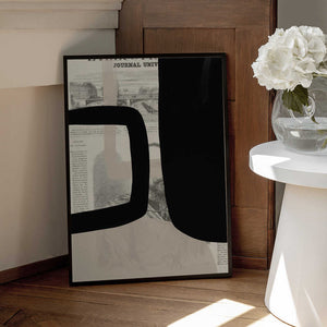 Tablou înramat „Abstract paper II” de Studio Palette
