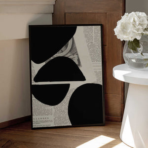 Tablou înramat „Abstract Paper VIII” de Studio Palette
