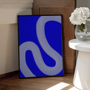 Tablou înramat „Cobalt IV” de Studio Palette