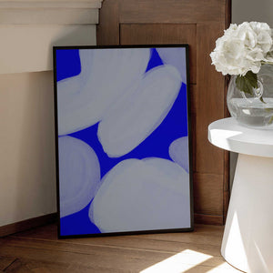 Tablou înramat „Cobalt III” de Studio Palette