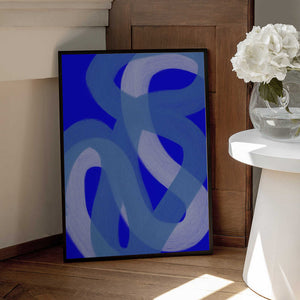 Tablou înramat „Cobalt II” de Studio Palette
