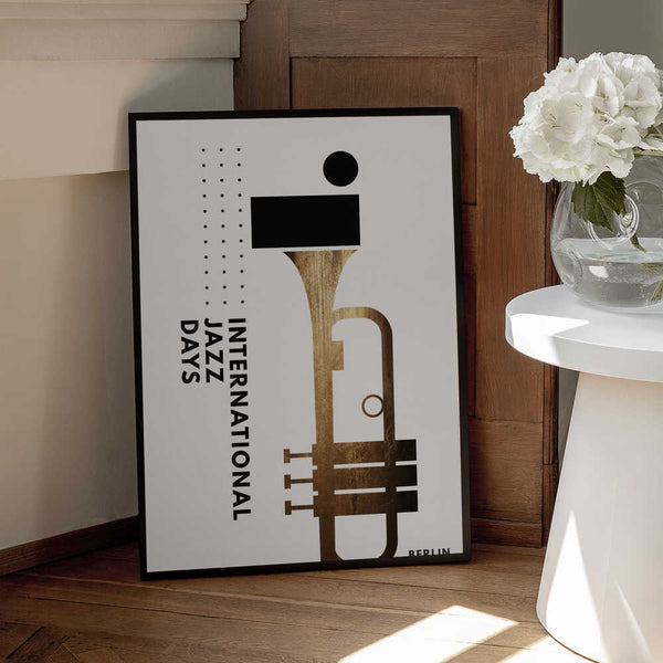 Tablou înramat „Jazzy Days 1” de Kubistika