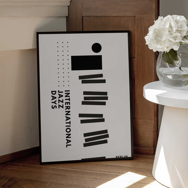 Tablou înramat „Jazzy Days 4” de Kubistika