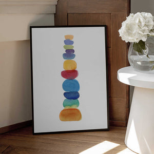 Tablou înramat „Color Tower” de Louise van Terheijden