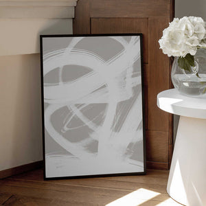 Tablou înramat „Abstract Brush Strokes 6 A1” de Mareike Böhmer