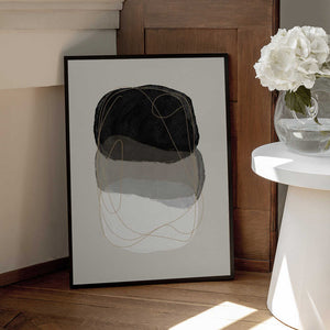 Tablou înramat „Graphic 238” de Mareike Böhmer