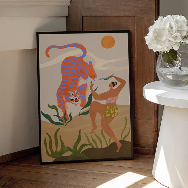 Tablou înramat „Dance With Me” de Arty Guava