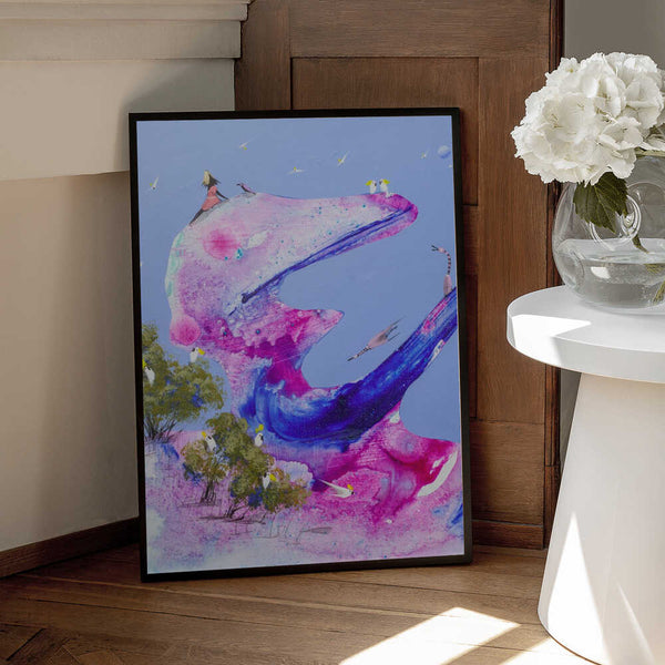 Tablou înramat „Reach for your dreams” de Adam Bogusz