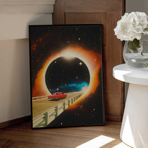 Tablou înramat „A Space Journey Begins” de Taudalpoi