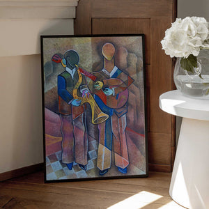 Tablou înramat „The Musicians” de Ricardo Maya