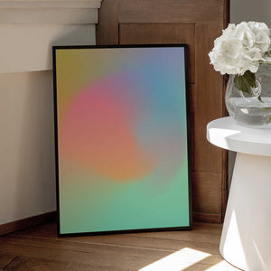 Tablou înramat „The Gradient” de Pictufy