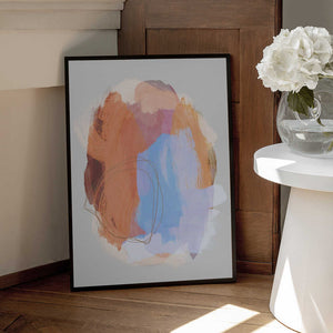 Tablou înramat „Abstract Brush Strokes 38Z” de Mareike Böhmer