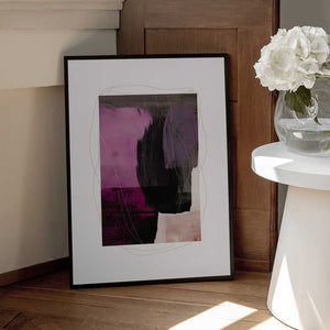 Tablou înramat „Abstract Brush Strokes 77” de Mareike Böhmer