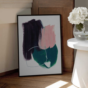 Tablou înramat „Abstract Brush Strokes 10” de Mareike Böhmer
