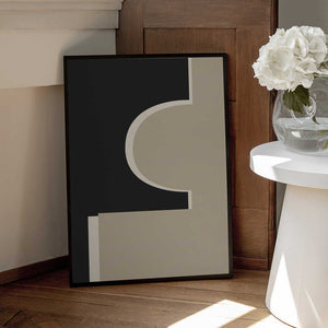 Tablou înramat „Abstract Graphic Shapes” de Elena Ristova