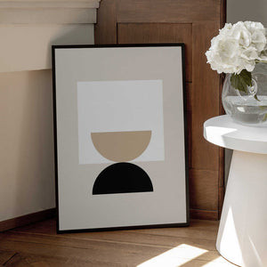 Tablou înramat „Boho Geometric Artwork” de Elena Ristova