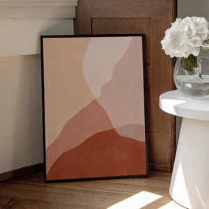 Tablou înramat „Autumn Layers” de Elena Ristova