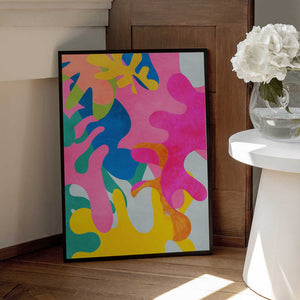 Tablou înramat „Matisse inspired cut out” de Ana Rut Bre
