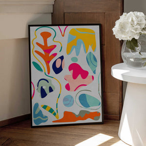 Tablou înramat „Matisse inspired shapes” de Ana Rut Bre