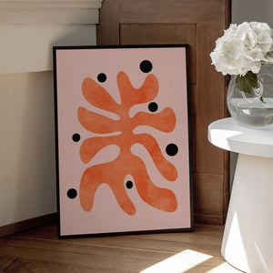 Tablou înramat „Aquarell Miro Shapes3e Kopie” de Ana Rut Bre