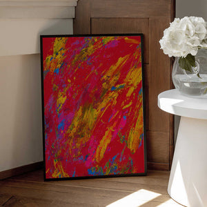 Tablou înramat „colored paints” de engin akyurt