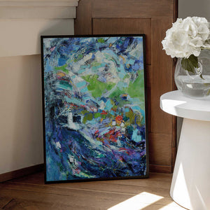 Tablou înramat „Ethereal Blossom Glow” de Dorothy Fagan