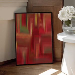 Tablou înramat „Abstract Geometric Modern Art” de Bilge Paksoylu