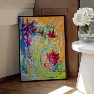Tablou înramat „Vibrant Blossoms” de Dorothy Fagan