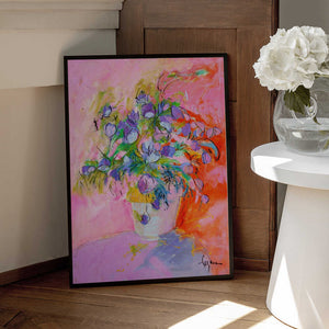 Tablou înramat „Vibrant Petals” de Dorothy Fagan