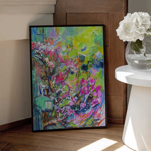 Tablou înramat „Blooming Dreamscape” de Dorothy Fagan