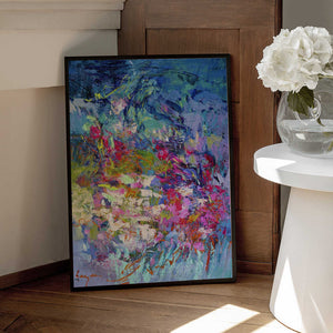 Tablou înramat „Vibrant Whirlwind” de Dorothy Fagan
