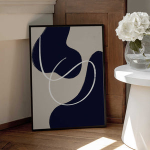 Tablou înramat „Scandi Abstract 3” de Anne-Marie Volfova