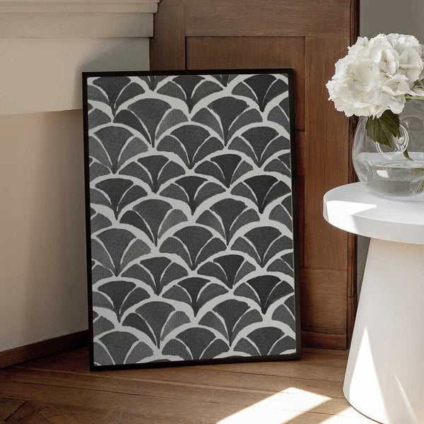 Tablou înramat „FAN FAN” de Fun Qui