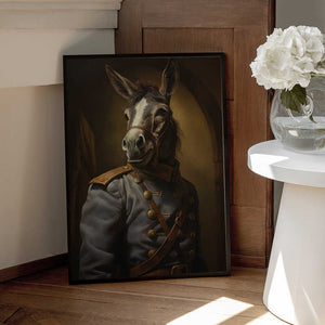 Tablou înramat „Donkey In Costume 3” de Bilge Paksoylu