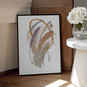 Tablou înramat „Cool Shapes 2” de Sally Ann Moss