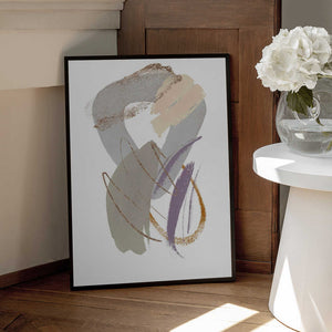 Tablou înramat „Cool Shapes 1” de Sally Ann Moss