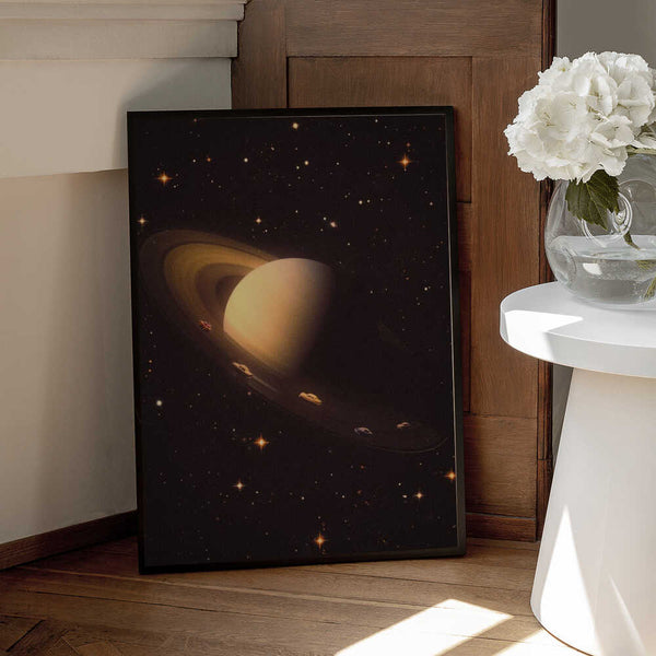 Tablou înramat „Saturn Riders I” de Taudalpoi