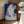 Tablou înramat „Blue Black and White Abstract” de Little Dean