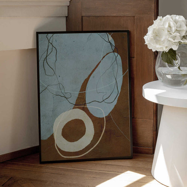 Tablou înramat „Abstract Whispers” de Treechild