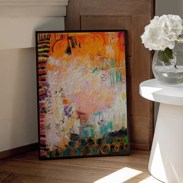 Tablou înramat „Vibrant Whirl” de Dorothy Fagan