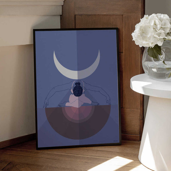 Tablou înramat „Winter Solstice” de Amanda Leon