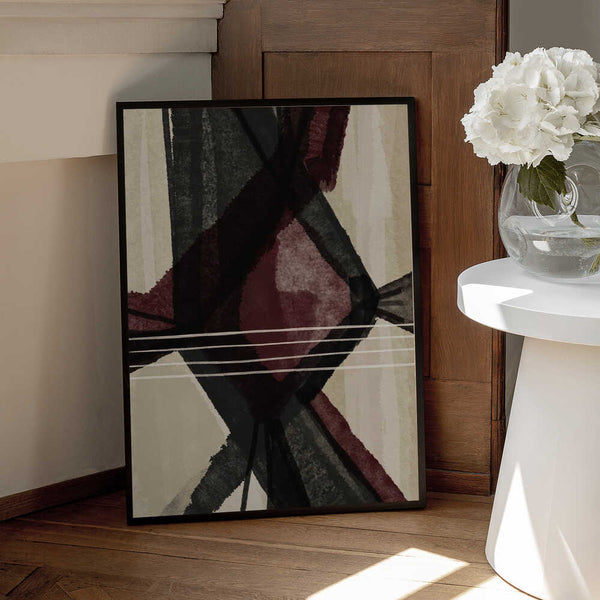 Tablou înramat „Movement III” de Gemma Bardot