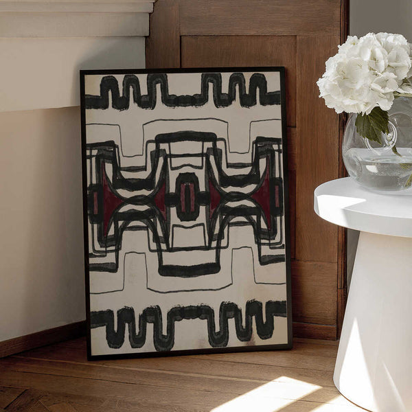 Tablou înramat „Movement II” de Gemma Bardot