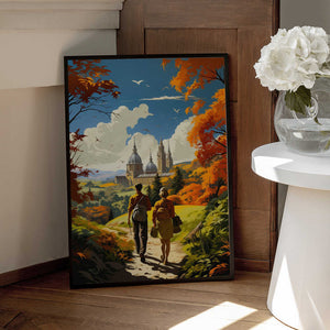 Tablou înramat „An Oxford Adventure” de Taudalpoi