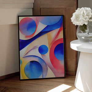 Tablou înramat „Nature Inspired Abstract Watercolor  (Day 10)” de Mauro
