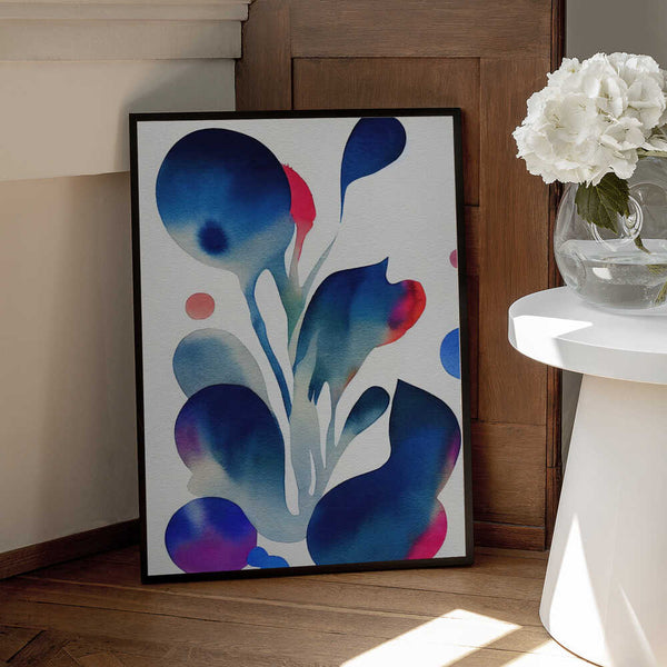 Tablou înramat „Nature Inspired Abstract Watercolor  (Day 53)” de Mauro